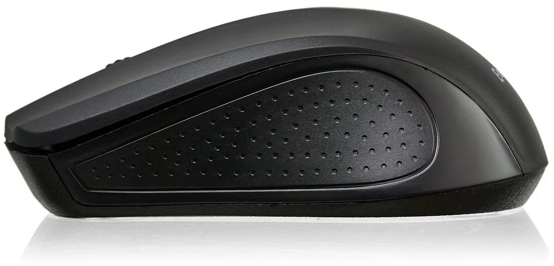 Мышь беспроводная ExeGate Professional Standard SR-9023 черный, 1200 dpi, радиоканал, USB, кнопки - 3