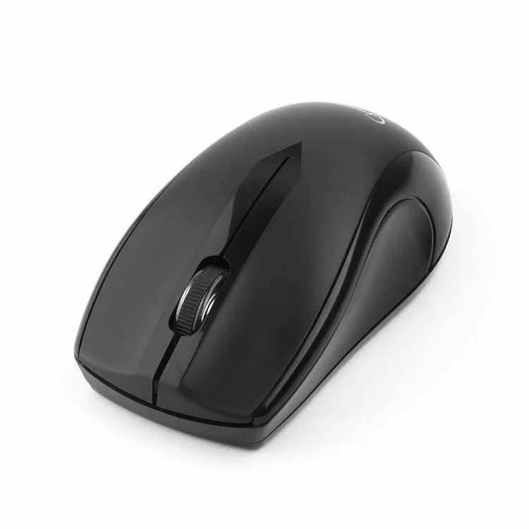 Мышь беспроводная Gembird MUSW-320 черный, 1000 dpi, радиоканал, USB, кнопки - 3
