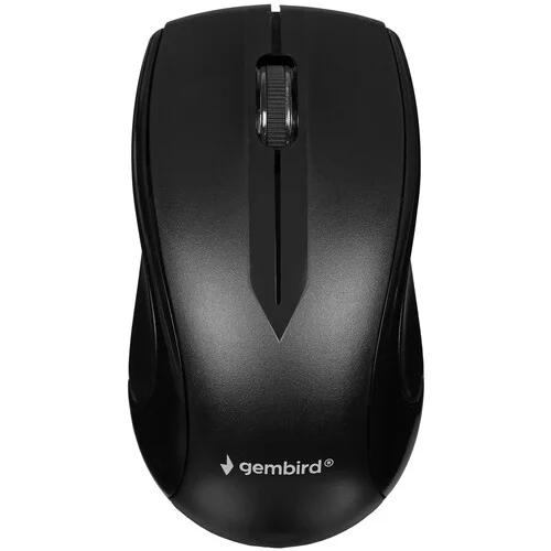 Мышь беспроводная Gembird MUSW-320 черный, 1000 dpi, радиоканал, USB, кнопки - 3