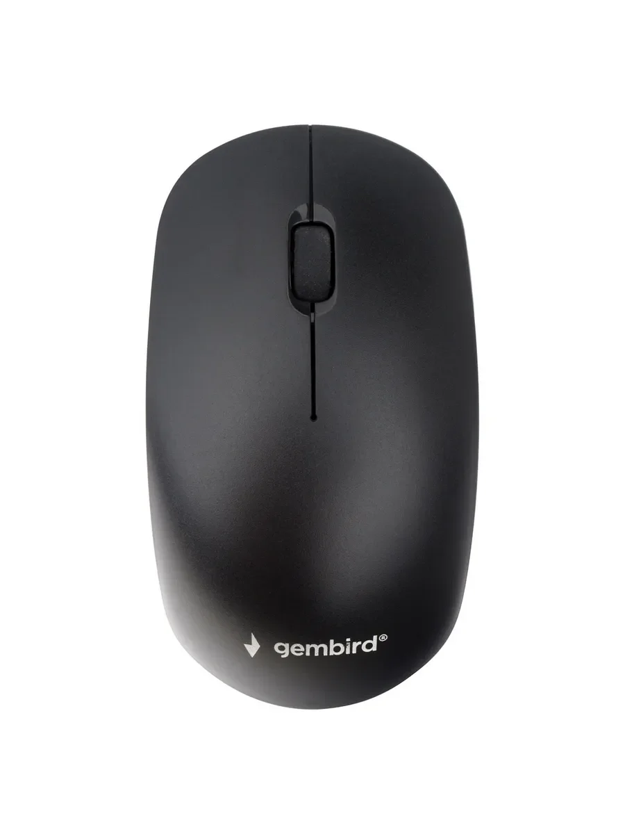 Мышь беспроводная Gembird MUSW-435 черный, 1600 dpi, радиоканал, USB, кнопки - 3