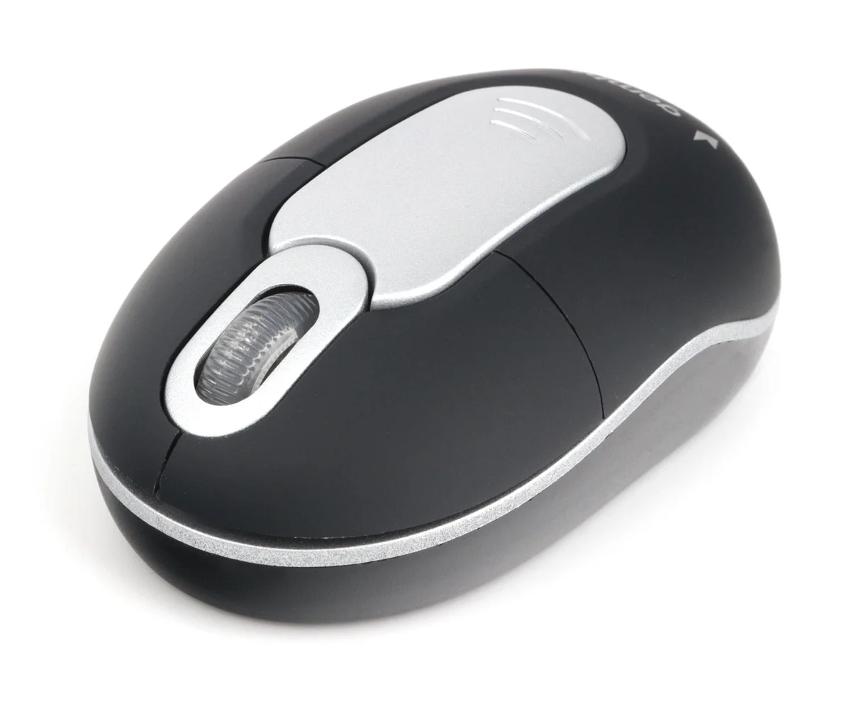 Мышь беспроводная Gembird MUSW-600 черный, 1200 dpi, радиоканал, USB, кнопки - 3