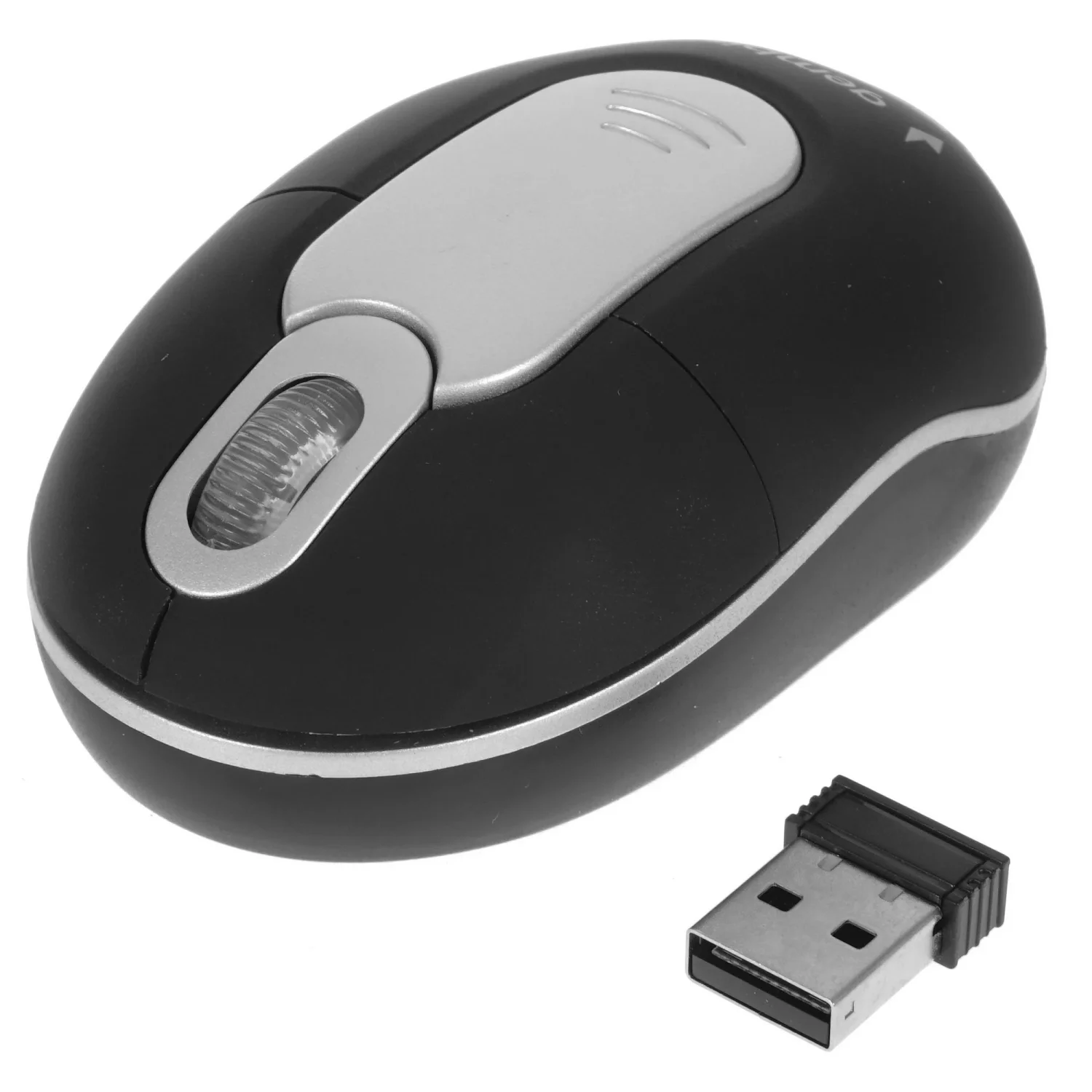 Мышь беспроводная Gembird MUSW-600 черный, 1200 dpi, радиоканал, USB, кнопки - 3