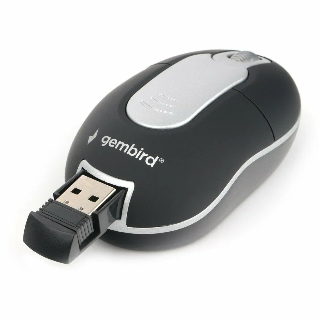 Мышь беспроводная Gembird MUSW-600 черный, 1200 dpi, радиоканал, USB, кнопки - 3
