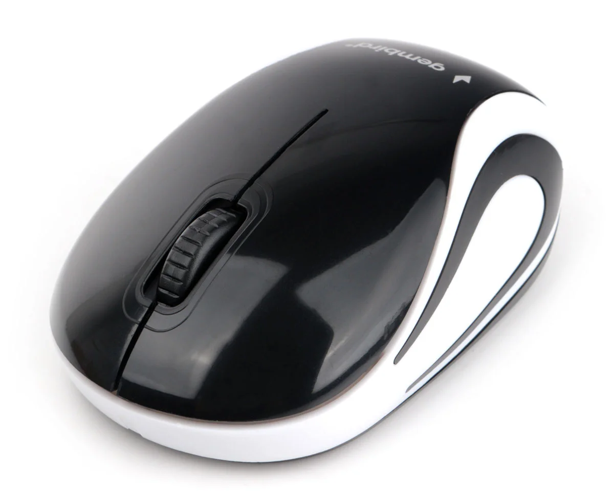 Мышь беспроводная Gembird MUSW-610 черный, 1200 dpi, радиоканал, USB, кнопки - 3