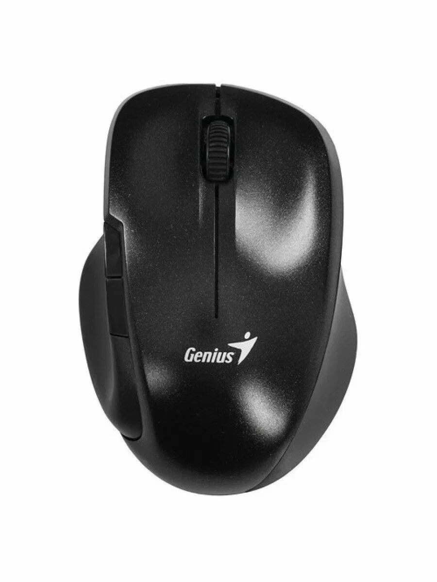 Мышь беспроводная Genius Ergo 8200S черный, 1200 dpi, радиоканал, USB, кнопки - 5