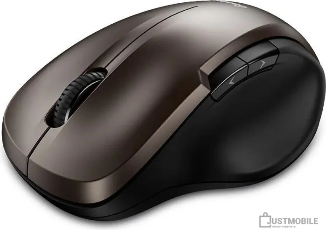 Мышь беспроводная Genius Ergo 8200S черный, 1200 dpi, радиоканал, USB, кнопки - 5
