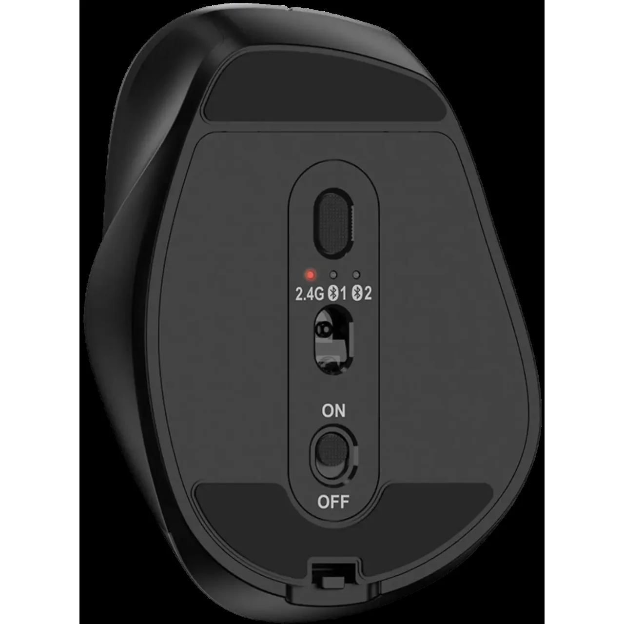 Мышь беспроводная Genius Ergo 9000S черный, 2400 dpi, радиоканал, Bluetooth, USB, кнопки - 6