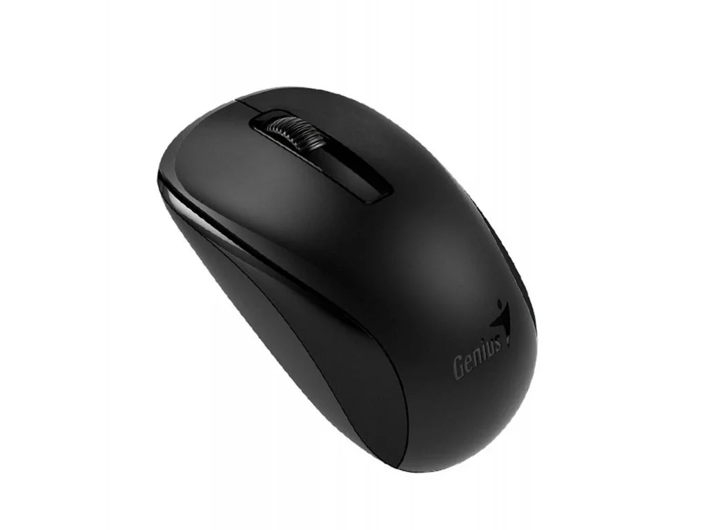 Мышь беспроводная Genius NX-7005 черный, 1200 dpi, радиоканал, USB, кнопки - 3