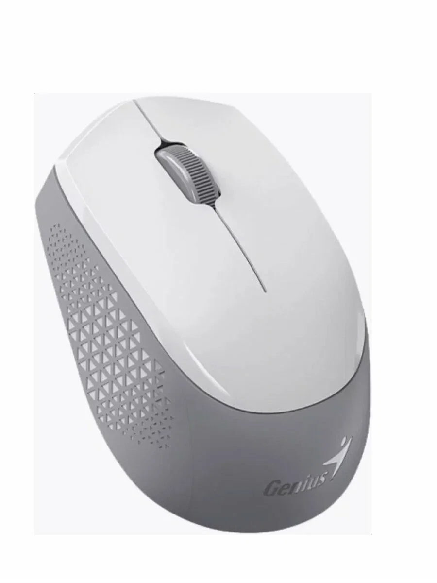 Мышь беспроводная Genius NX-8000S BT белый, 1200 dpi, радиоканал, Bluetooth, USB, кнопки - 3