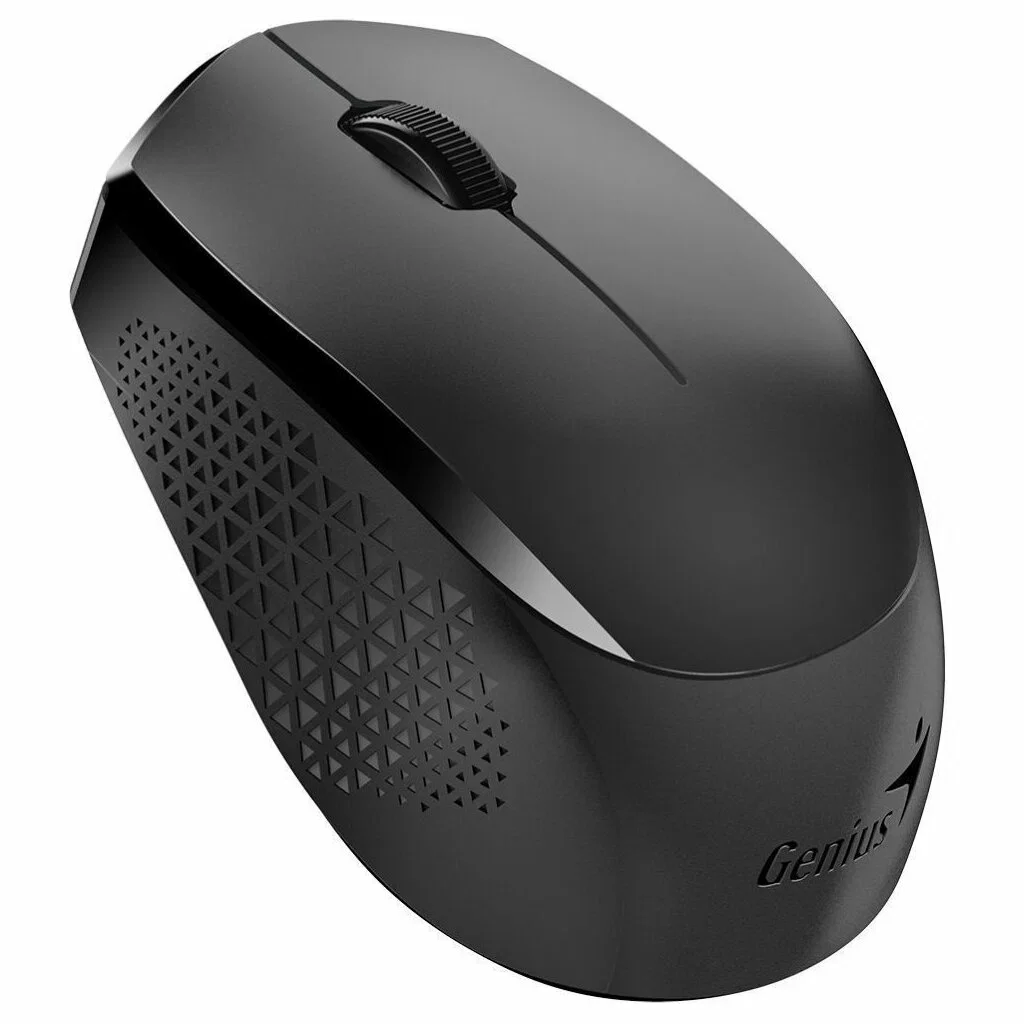 Мышь беспроводная Genius NX-8000S черный, 1200 dpi, радиоканал, USB, кнопки - 3