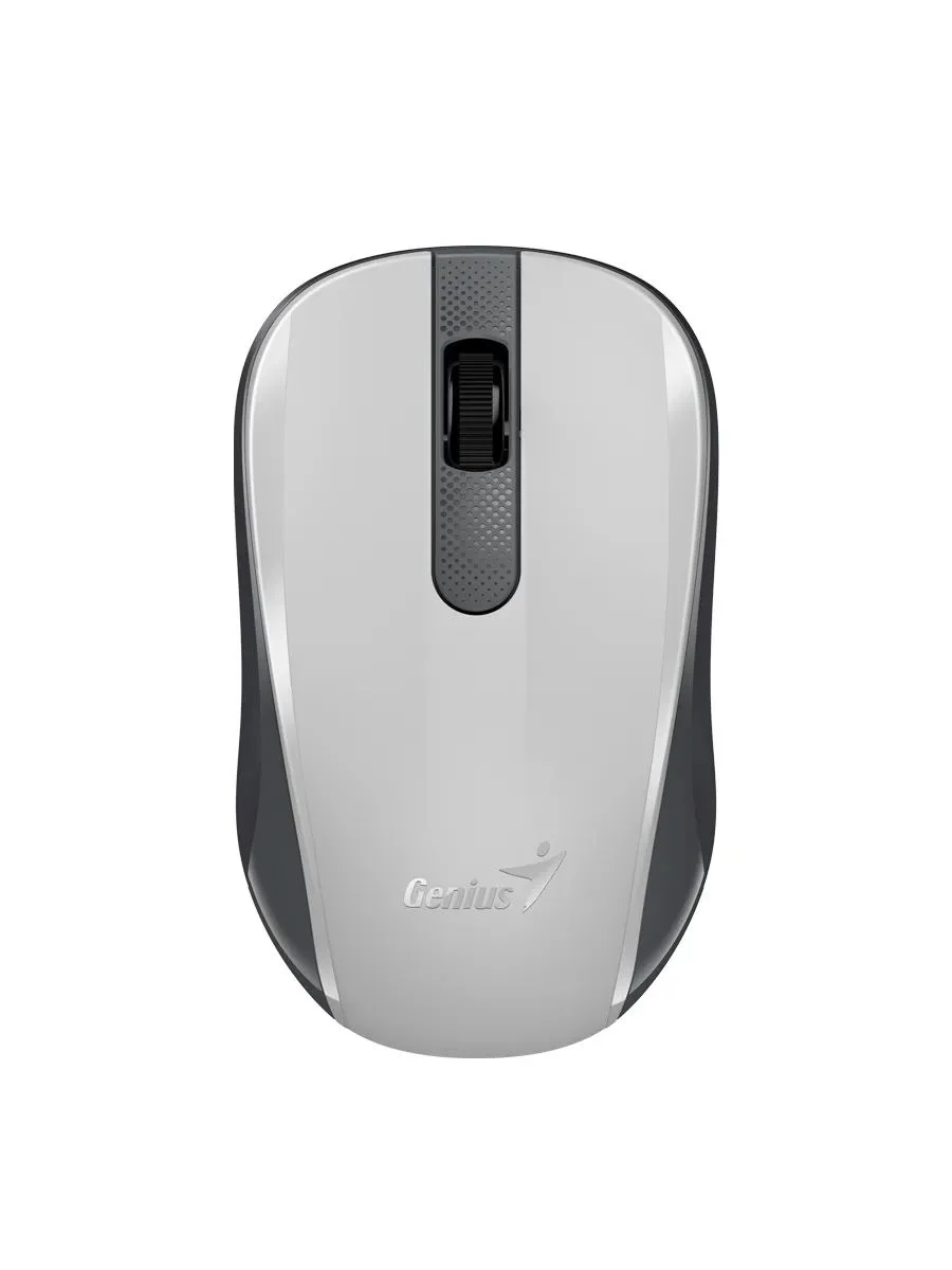 Мышь беспроводная Genius NX-8008S белый/серый, 1200 dpi, радиоканал, USB, кнопки - 3