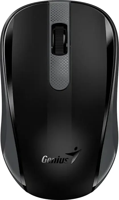 Мышь беспроводная Genius NX-8008S черный, 1200 dpi, радиоканал, USB, кнопки - 3