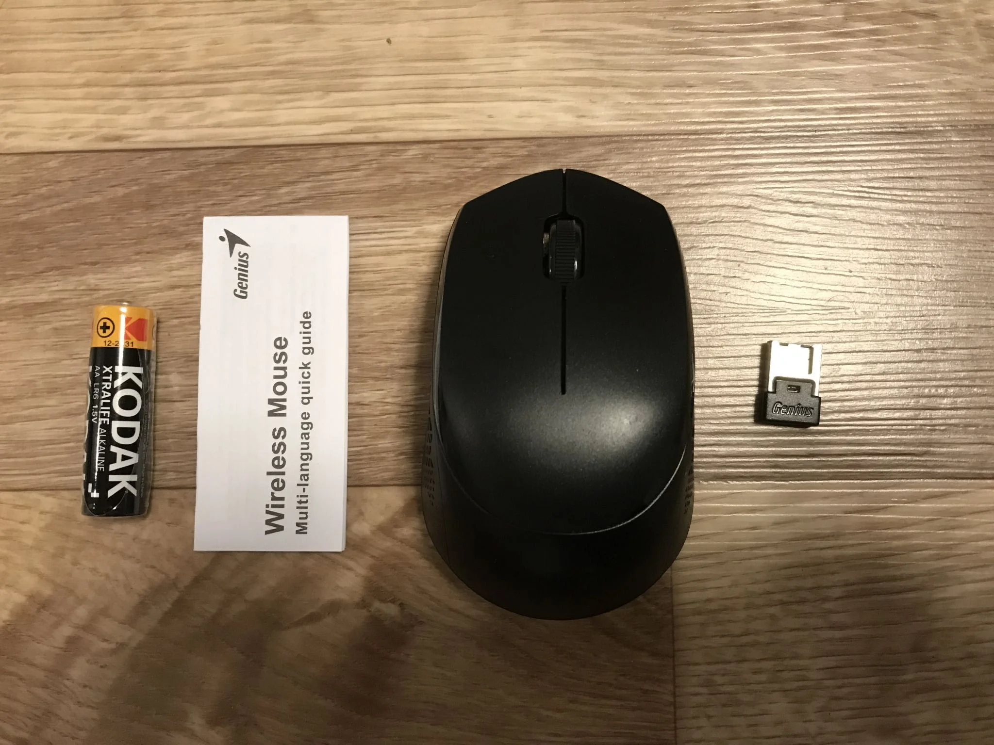Мышь Беспроводная Genius NX-8025S Black