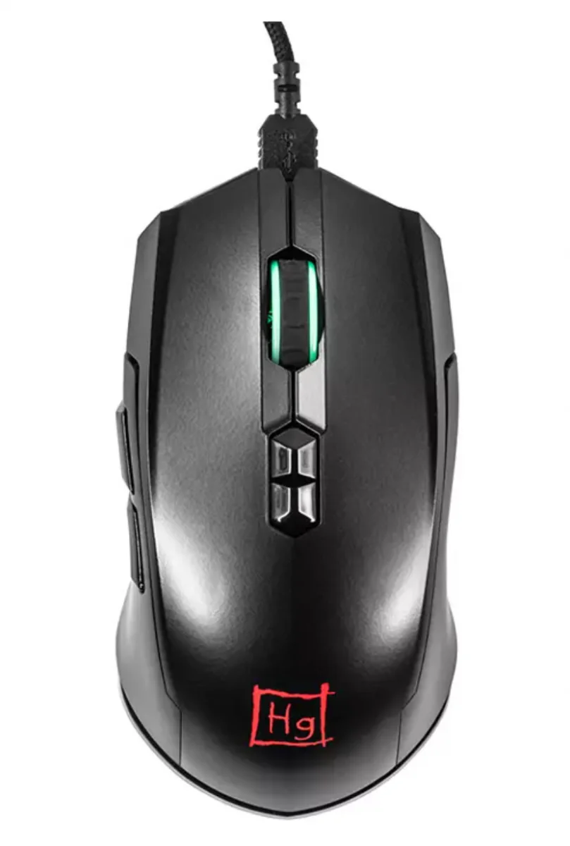 Мышь беспроводная Harper Gaming Spigot WGM-01 черный, 4000 dpi, радиоканал, USB, кнопки - 7