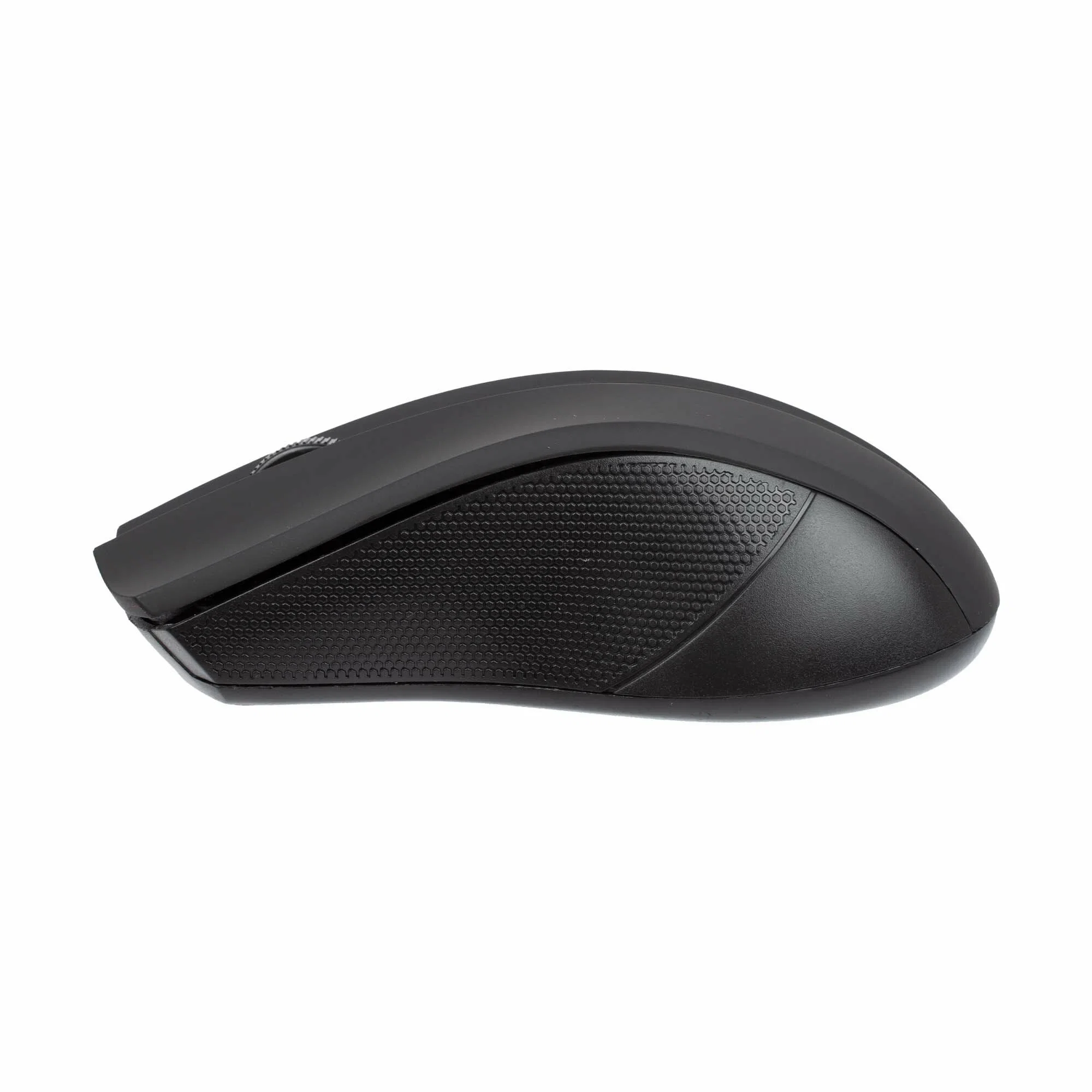 Мышь беспроводная HIPER HOMW-074 черный/синий, 1000 dpi, радиоканал, USB, кнопки - 3