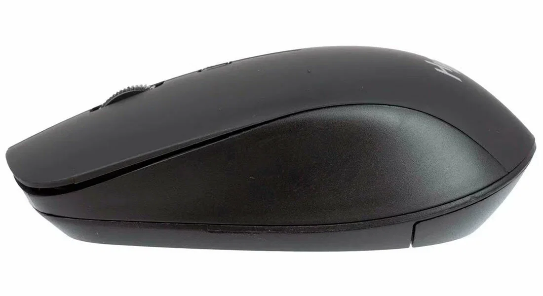 Мышь беспроводная HIPER HOMW-091 черный, 1600 dpi, радиоканал, USB, кнопки - 4