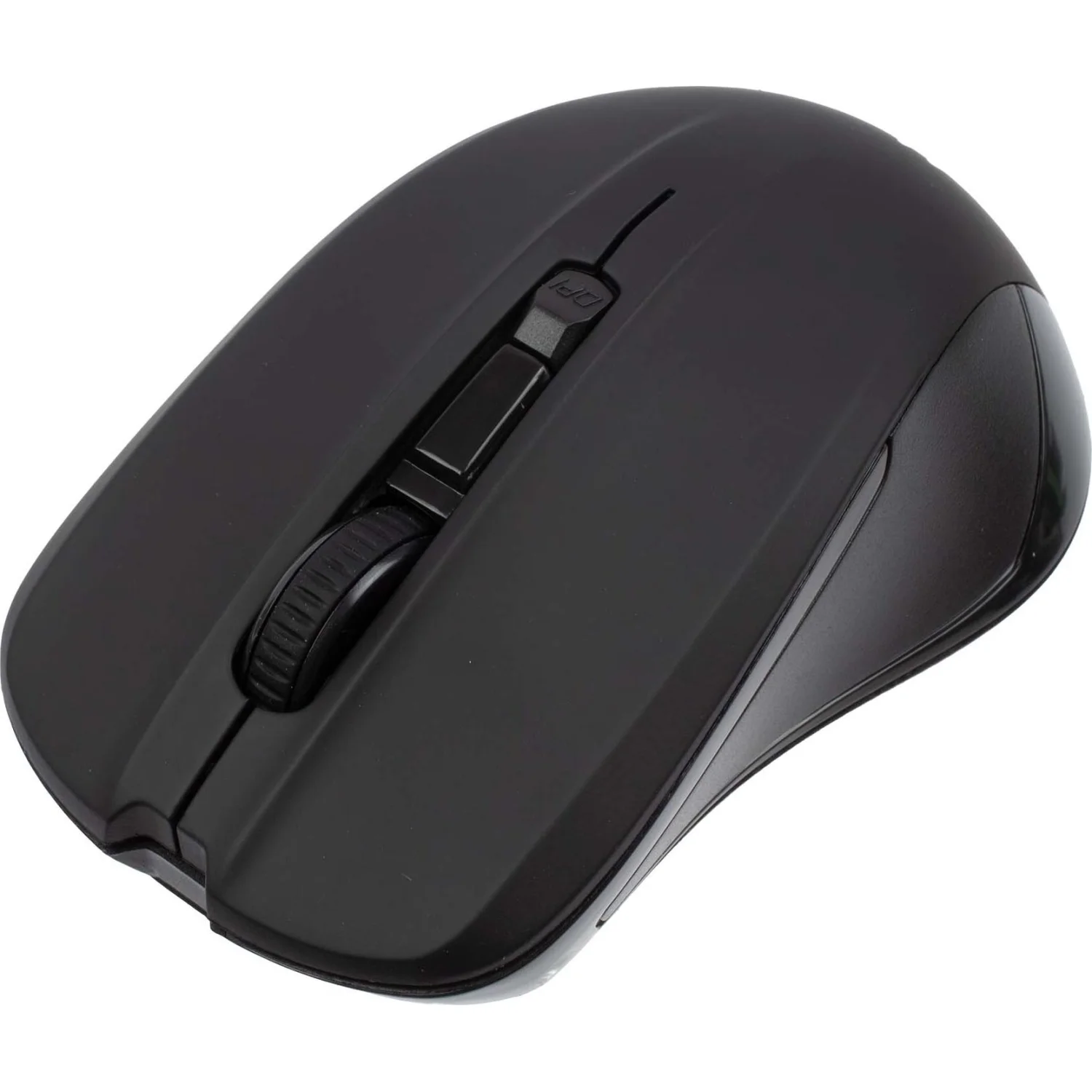 Мышь беспроводная HIPER HOMW-101-BT черный, 1600 dpi, радиоканал, USB, кнопки - 4
