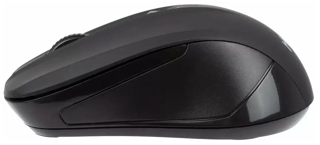 Мышь беспроводная HIPER HOMW-101-BT черный, 1600 dpi, радиоканал, USB, кнопки - 4