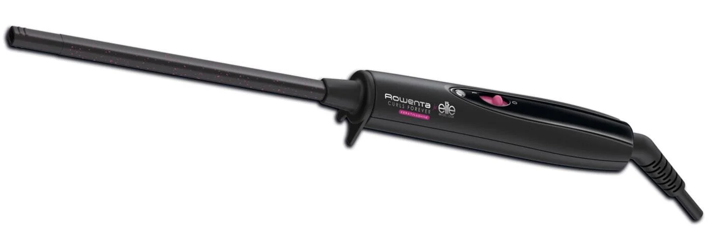 Щипцы Rowenta CF3112F0 50Вт макс.темп.:180С покрытие:кератин/турмалин черный