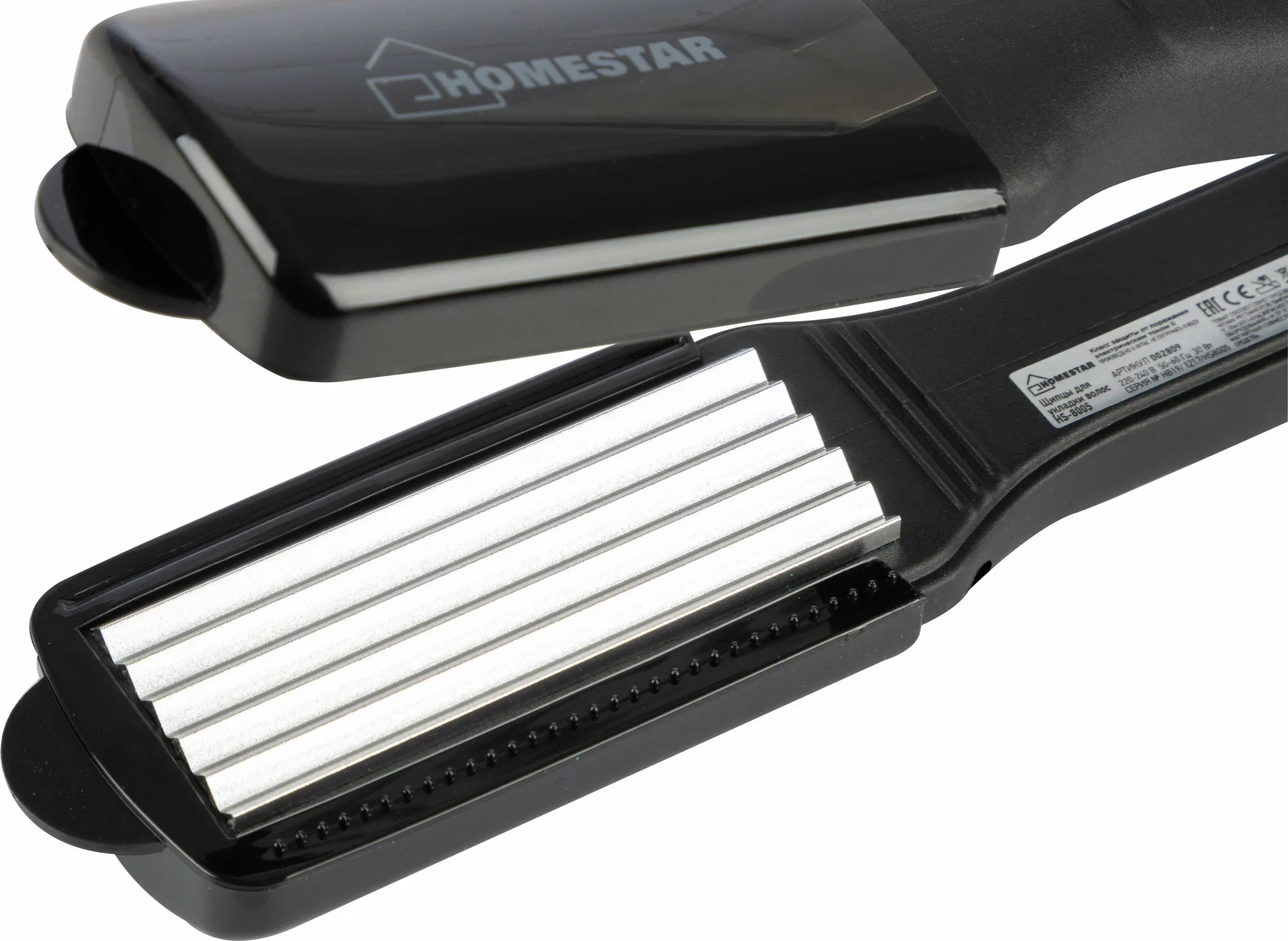 Щипцы для волос Homestar HS-8005, 30Вт, гофре (в уп. 12 шт)