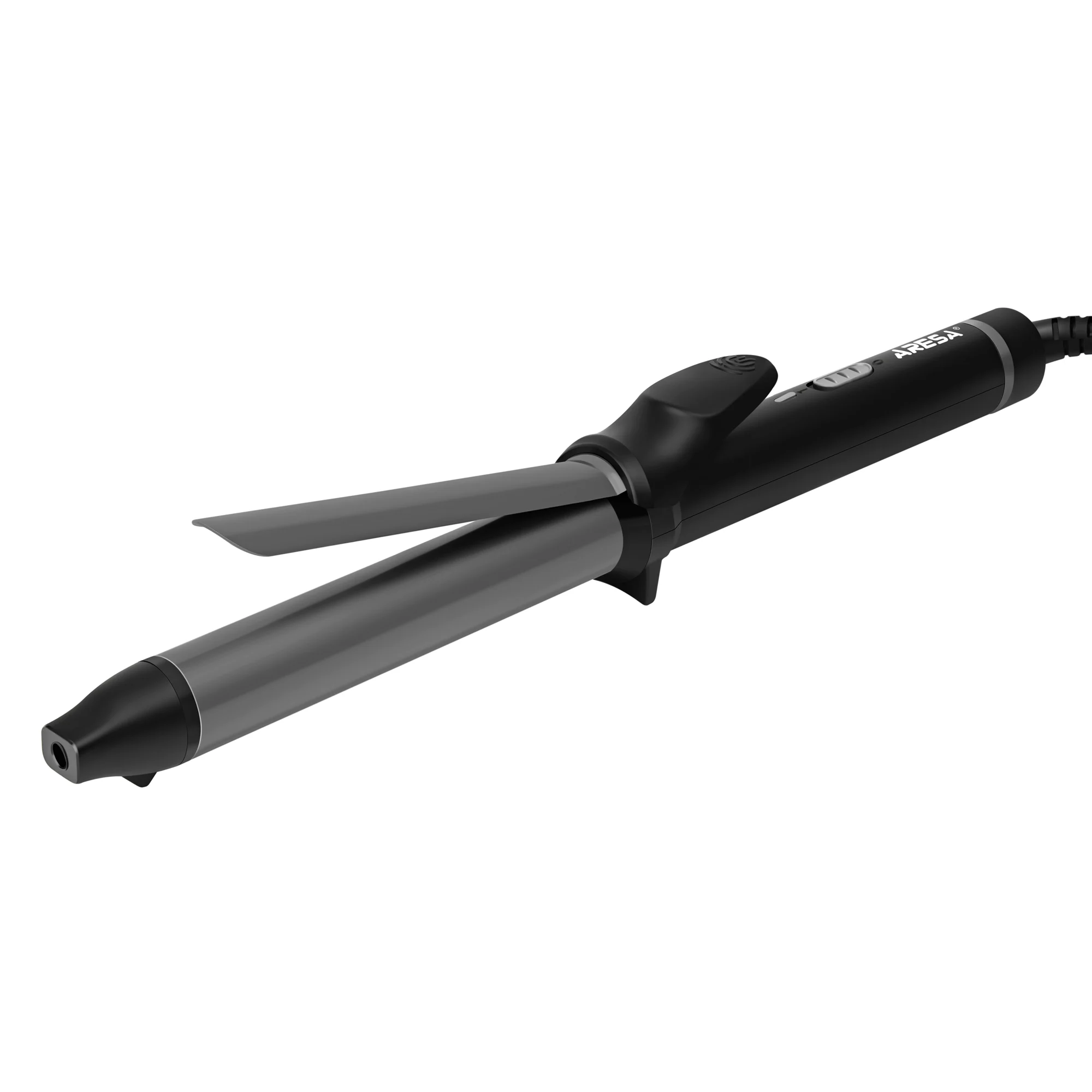 Щипцы для завивки волос ARESA AR-3346 чёрный, 25 мм, 220 °C, 1 режим