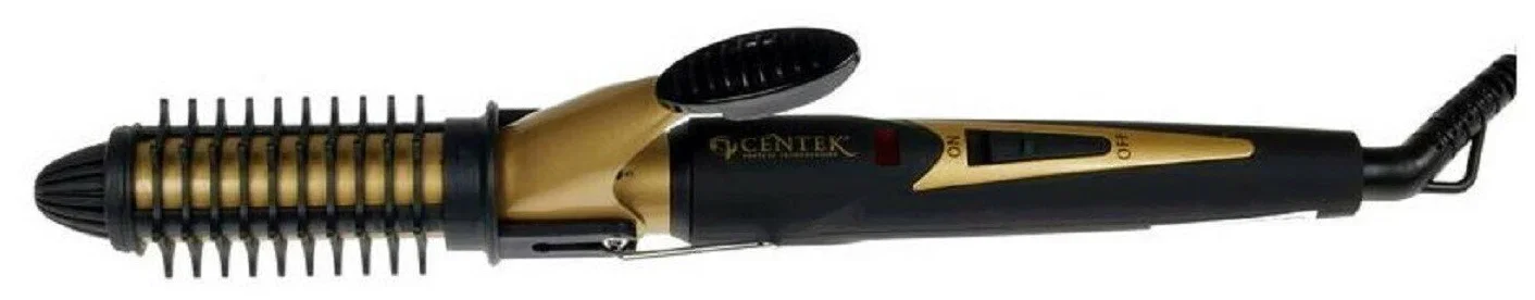 Щипцы для завивки волос Centek CT-2088 черный/бронзовый, 25 мм, 200 °C, 1 режим