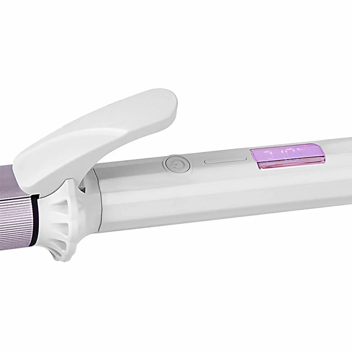 Щипцы для завивки волос Centek CT-2097 белый/сиреневый, 32 мм, 210 °C, 5 режимов