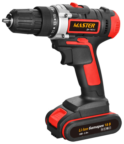 Дрель-шуруповёрт аккумуляторная "ЭНЕРГОПРОМ Home Master" ДА-18/2 Li/уп.10шт.