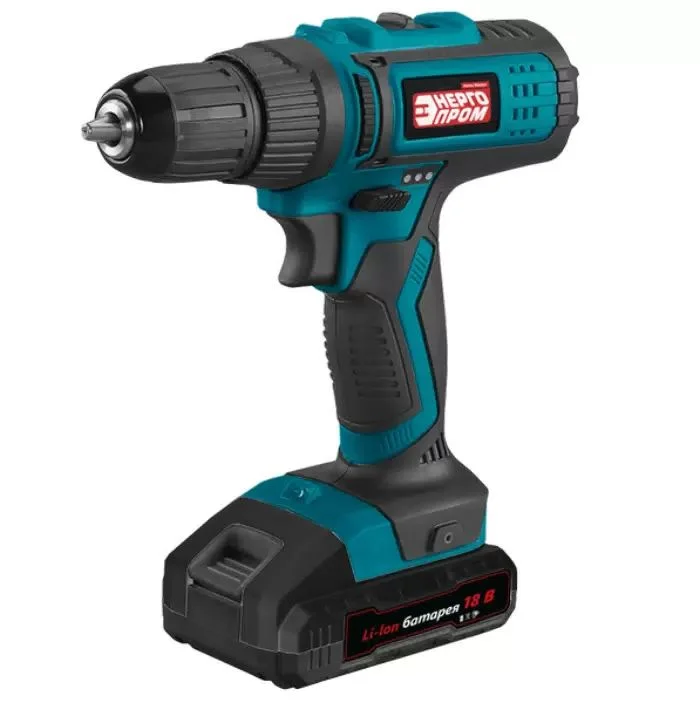 Дрель-шуруповёрт аккумуляторная "ЭНЕРГОПРОМ Home Master" ДА-18/2 Li/уп.10шт.