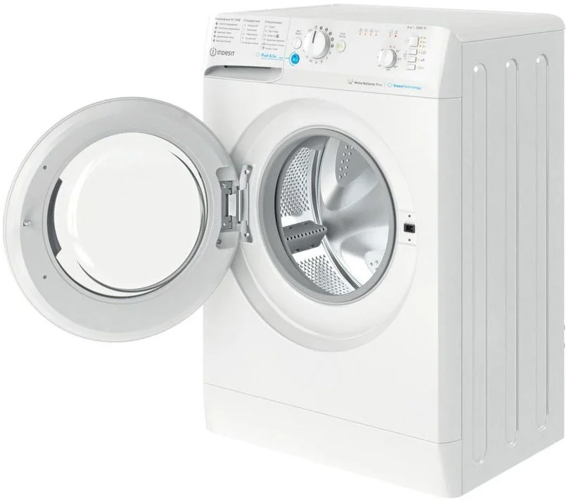 Стиральная машина INDESIT BWSB 61051 WWV RU белый (пар) 6 кг, 1000 об/мин, 59.50х42.50х85 см