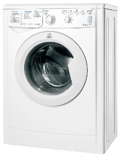 Стиральная машина Indesit IWSB 5105 белая, класс: A,макс. загрузка: 5кг, 85х60х41.5