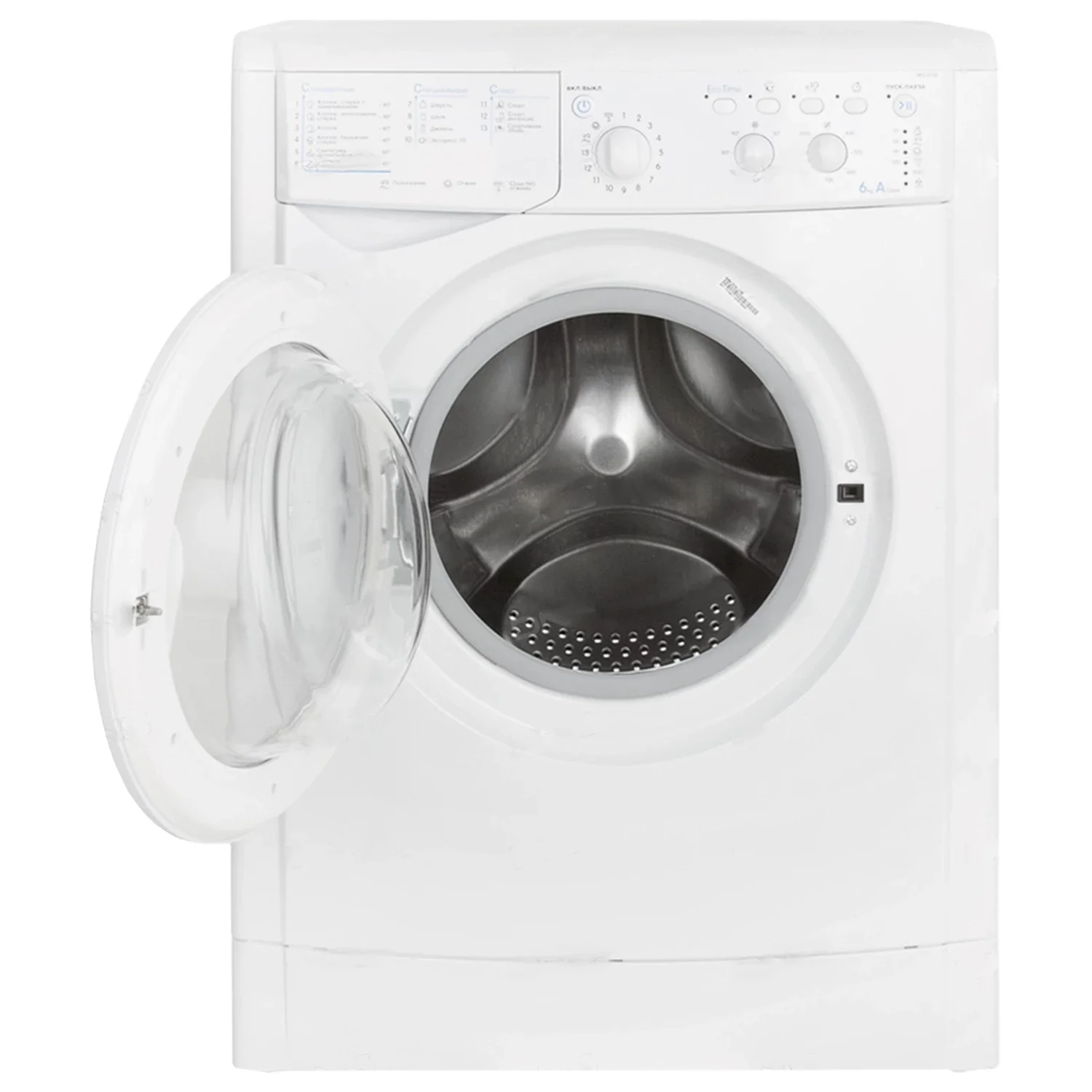 Стиральная машина Indesit IWSC6105 (6 кг загрузка, 60x45x85 см, отжим при 1000 об/мин)
