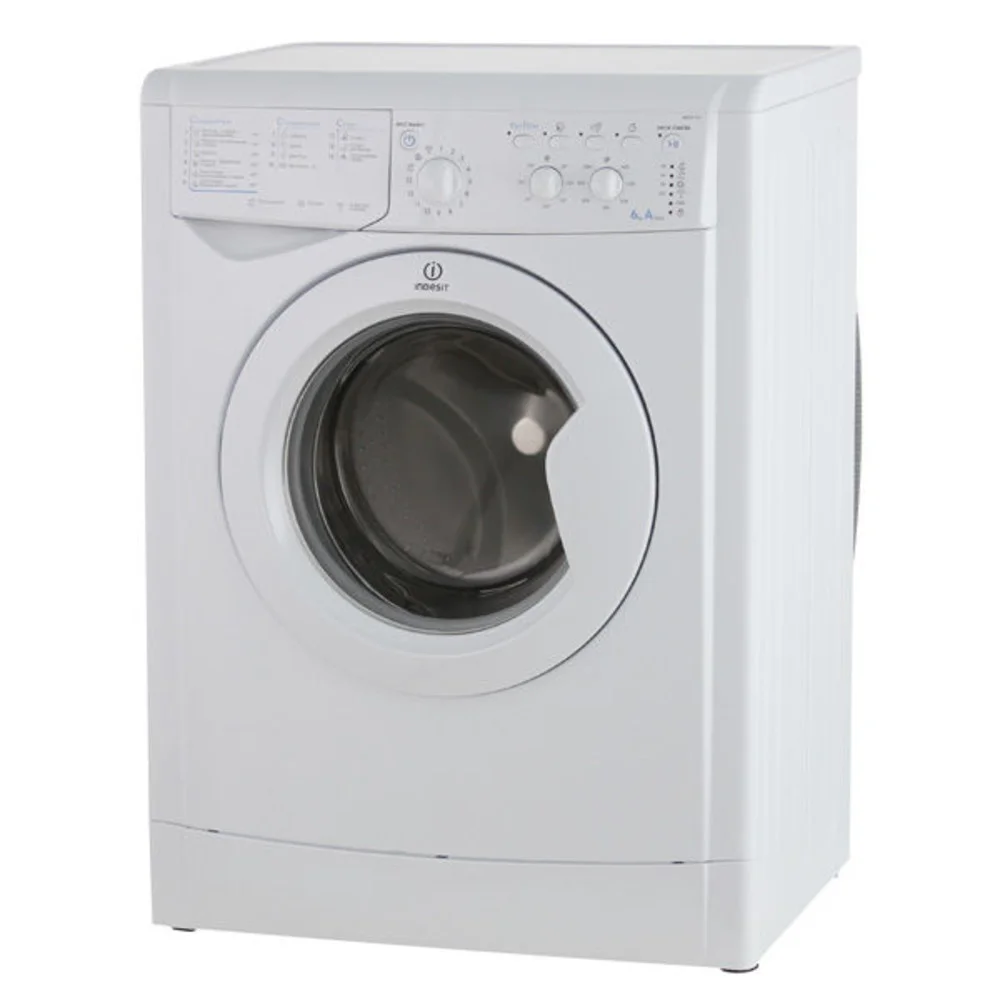 Стиральная машина Indesit IWSC6105 (6 кг загрузка, 60x45x85 см, отжим при 1000 об/мин)