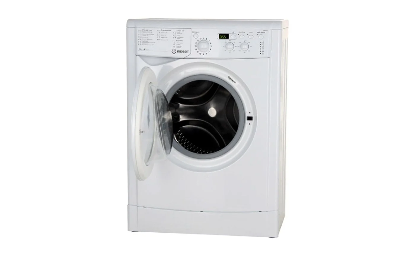 Стиральная машина INDESIT IWSD51051CIS Дисплей, белый 59х85х42,1000 об/мин, 5 кг