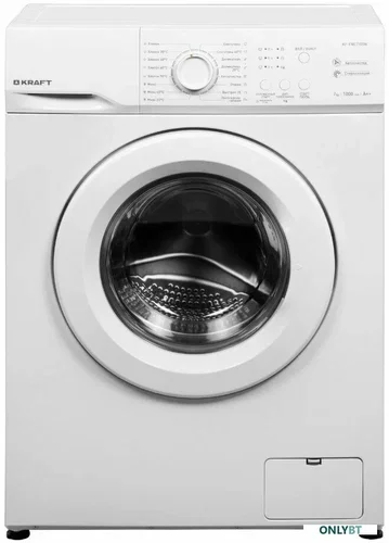 Стиральная машина Kraft KF-ENC 7105 W,59,5х44х85 см, 7 кг,1000 об.мин,16 программ