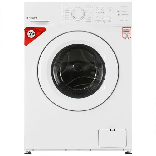 Стиральная машина Kraft KF-ENC 7105 W,59,5х44х85 см, 7 кг,1000 об.мин,16 программ