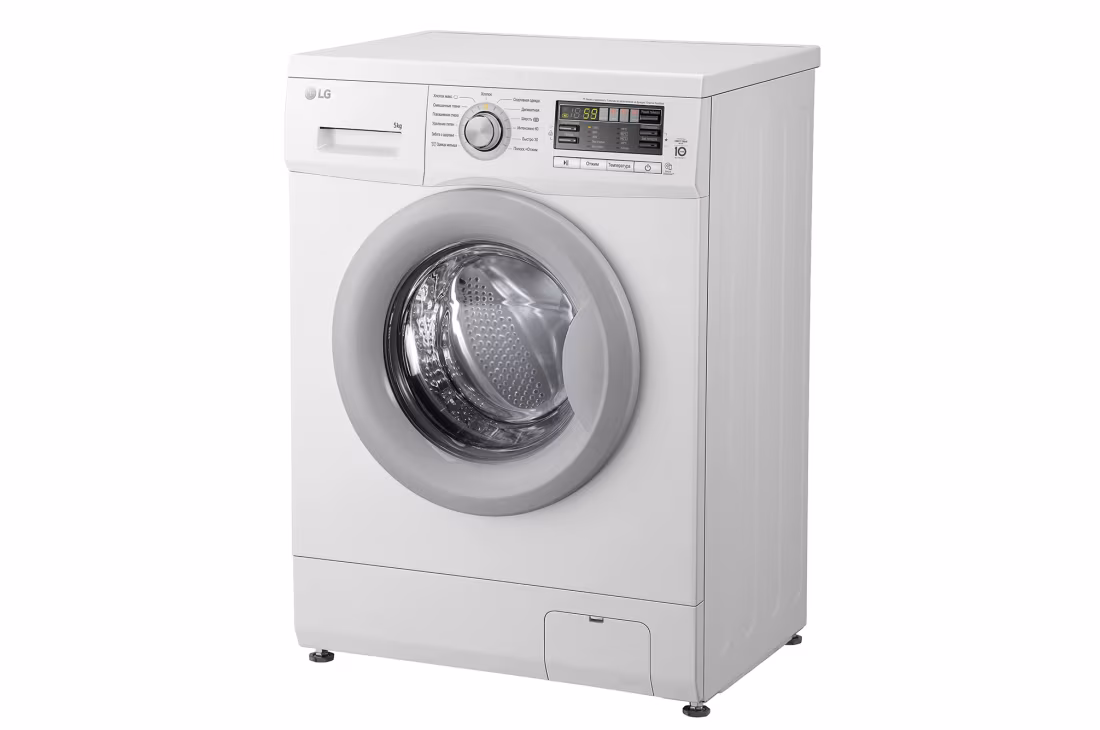 Стиральная машина LG F10B8LD7 белая (60х44х85см, 1000об, 5кг)