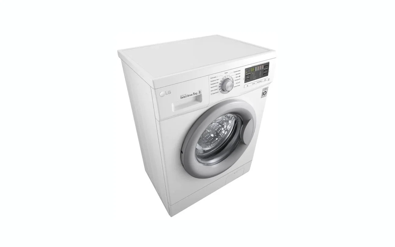 Стиральная машина LG F10B8LD7 белая (60х44х85см, 1000об, 5кг)