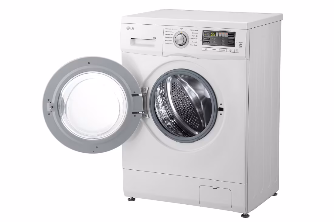 Стиральная машина LG F10B8LD7 белая (60х44х85см, 1000об, 5кг)