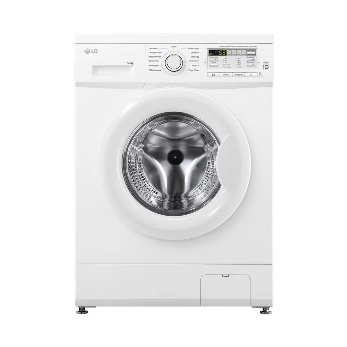 Стиральная машина LG F10B8MD белый (60x44x85 см, 5,5 кг,1000 об/мин)