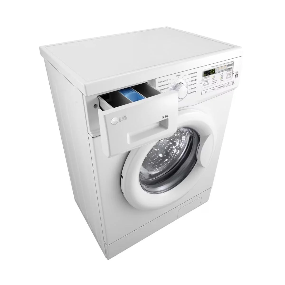 Стиральная машина LG F10B8MD белый (60x44x85 см, 5,5 кг,1000 об/мин)