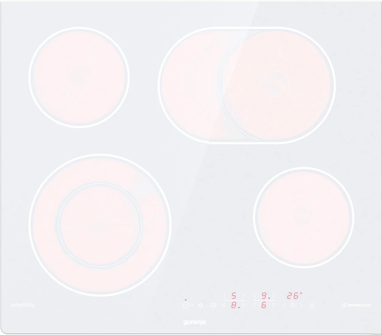 Электрическая варочная панель Gorenje ECT 643 WCSC