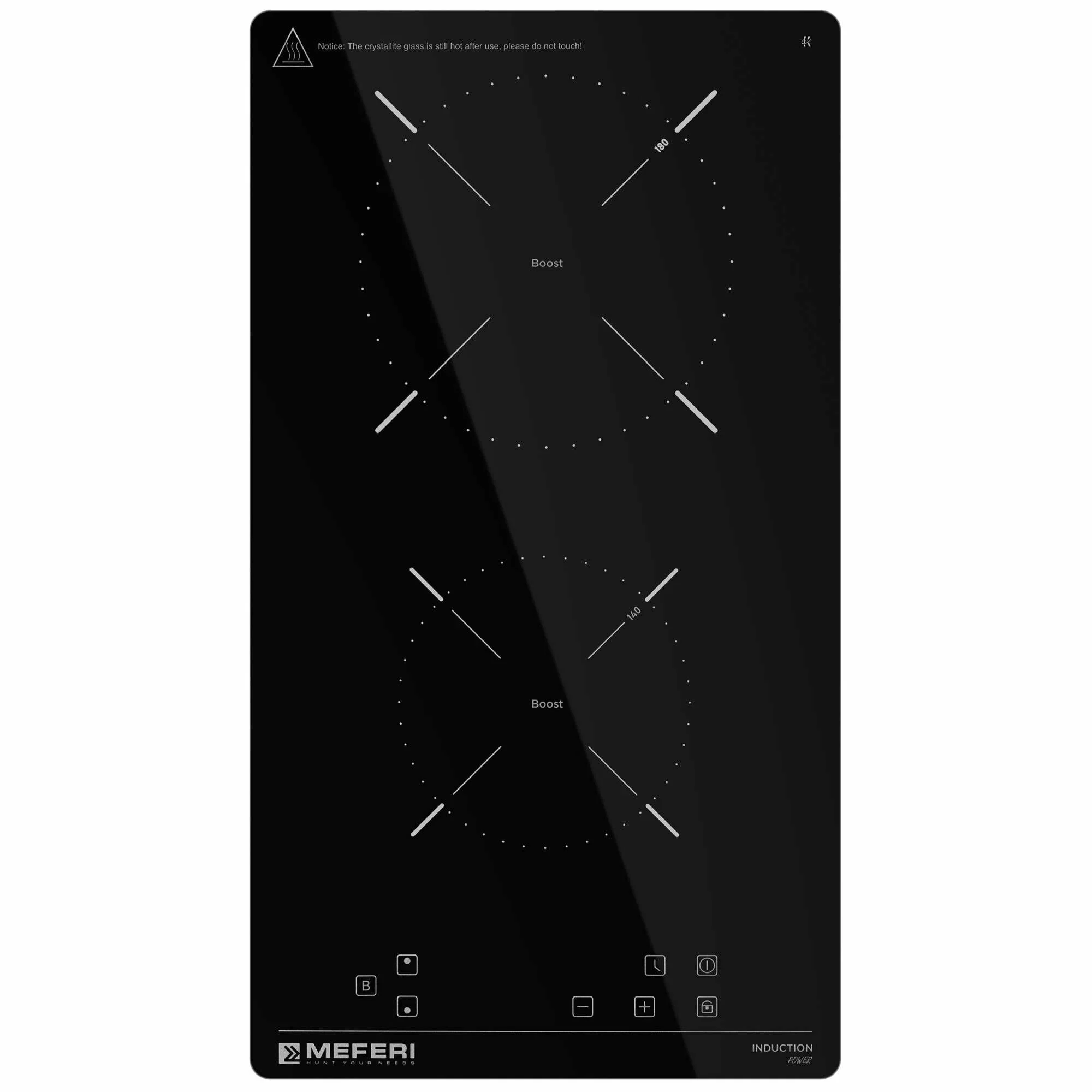 Электрическая варочная панель Meferi MIH302BK POWER