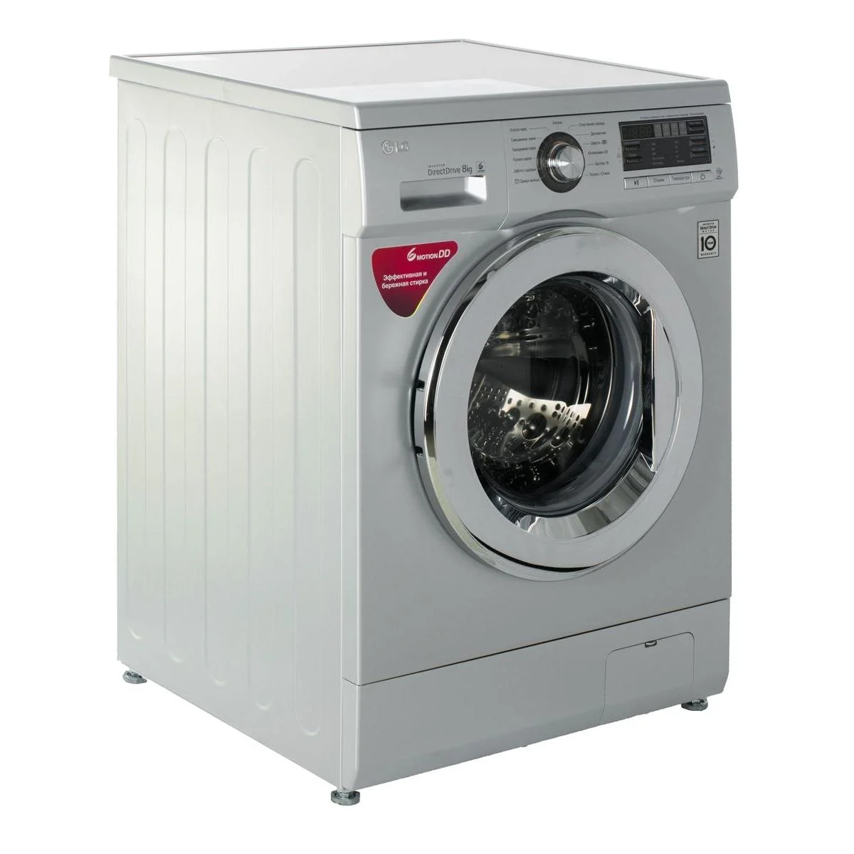 Стиральная машина LG F1296TD4 (8кг, 1200об, кл А, 60х85х55см)