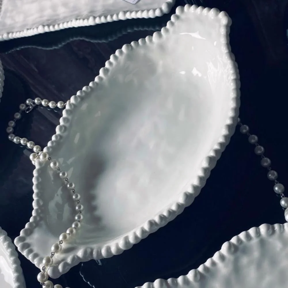 Овальное блюдо 38см МАРИНЕТ в под.уп.(х24)Фарфор