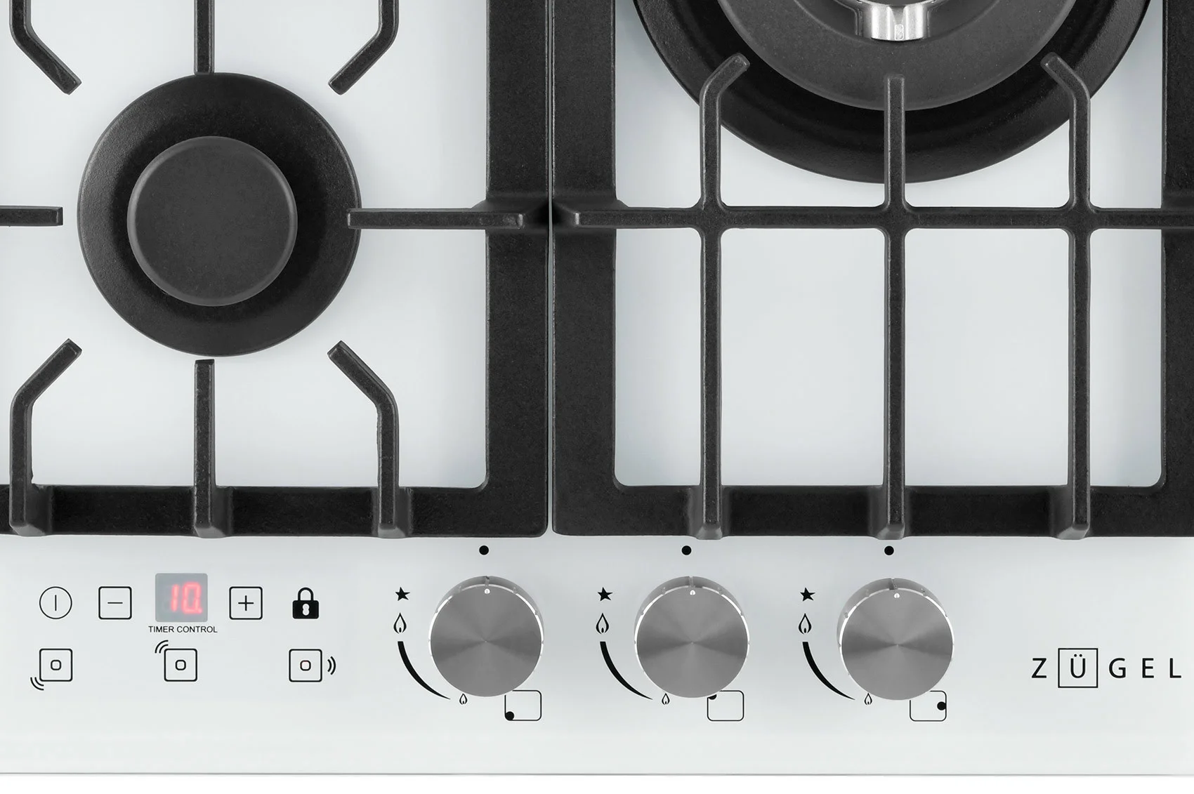 Газовая варочная панель Zugel ZGH450W