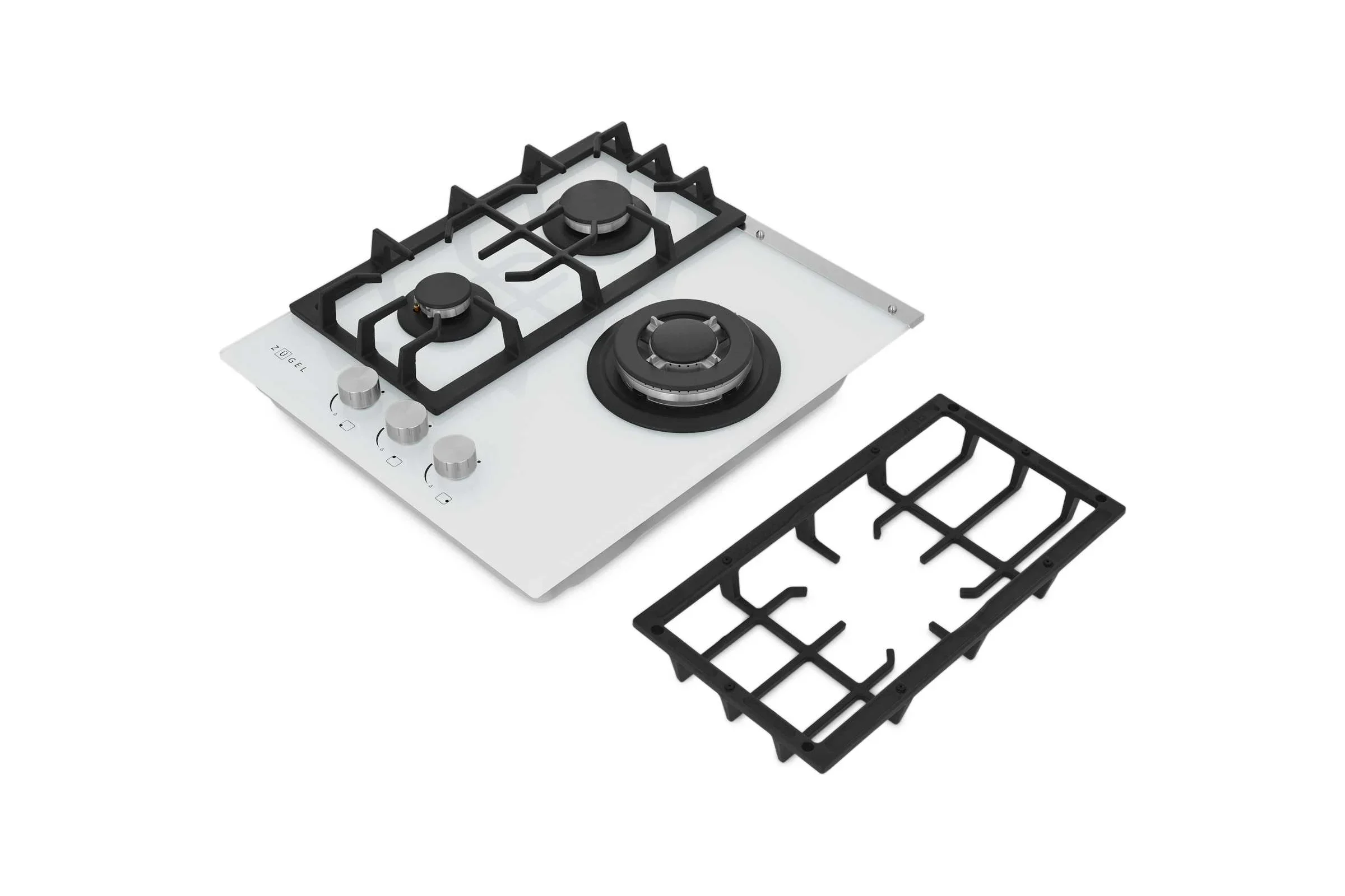Газовая варочная панель Zugel ZGH451W, белая