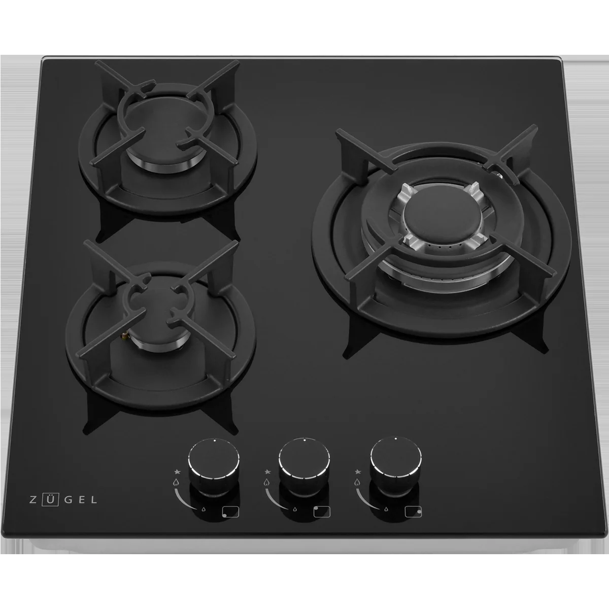 Газовая варочная панель Zugel ZGH452B