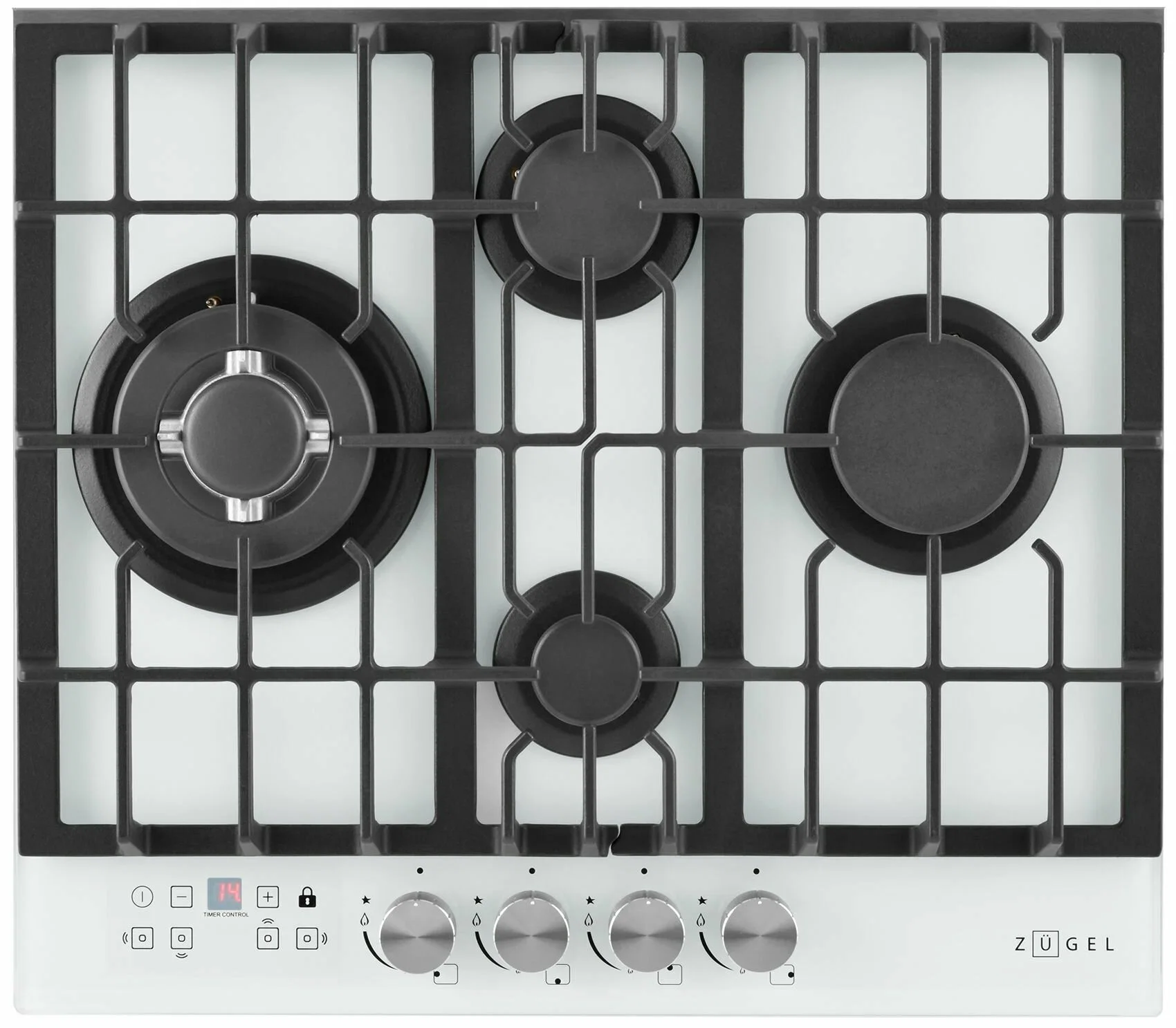 Газовая варочная панель Zugel ZGH600W