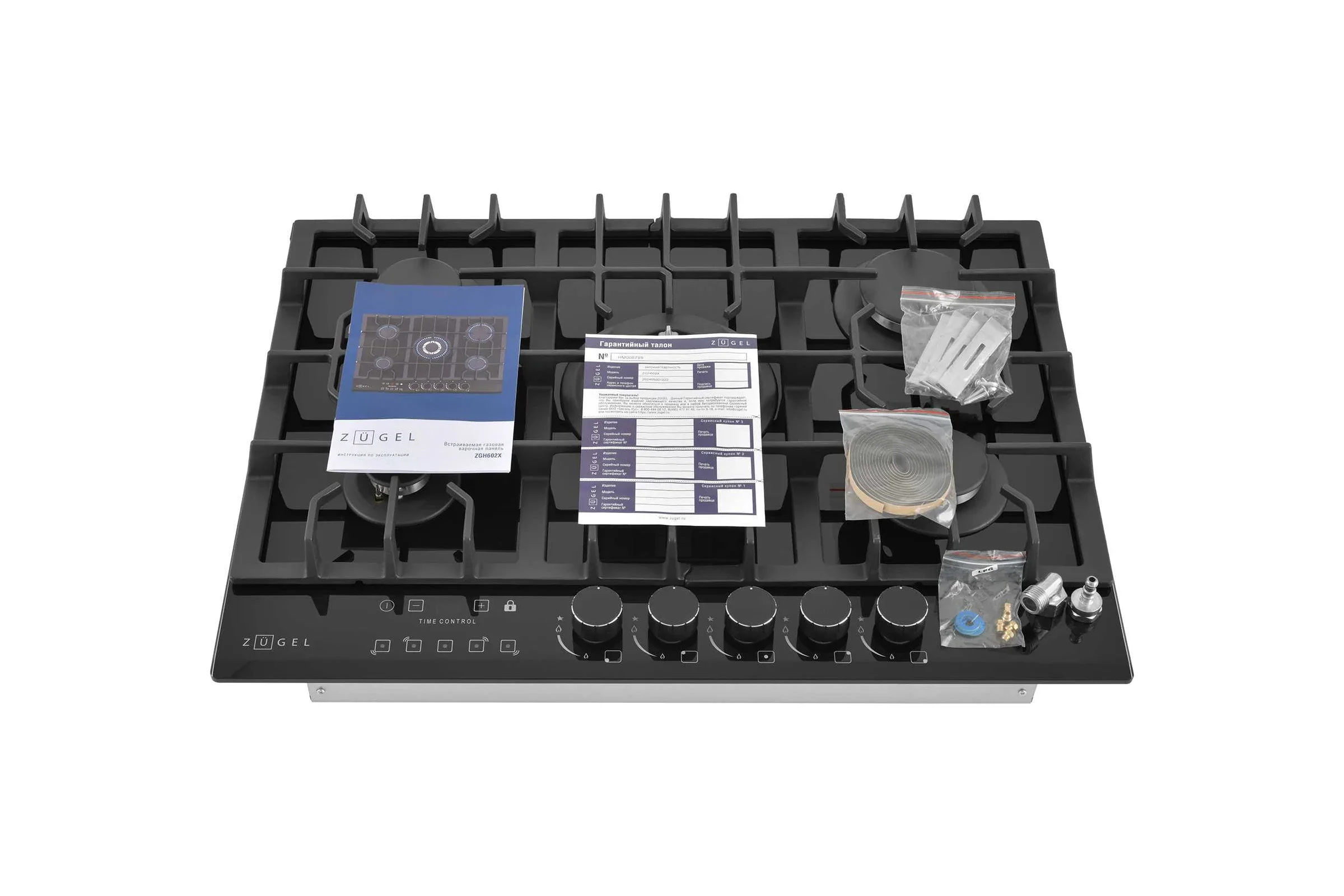 Газовая варочная панель Zugel ZGH602X